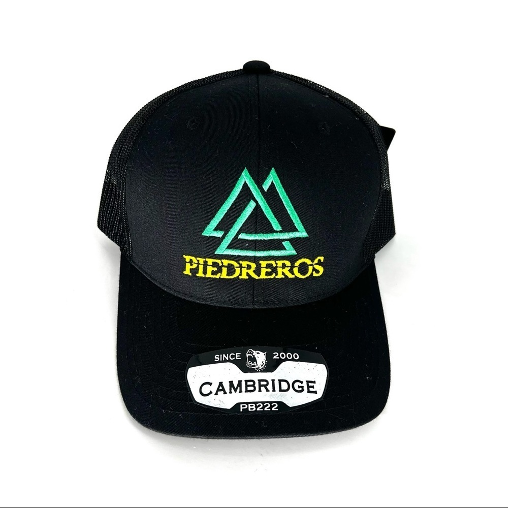 CAMBRIDGE PB222 TRUCKER HAT BLACK